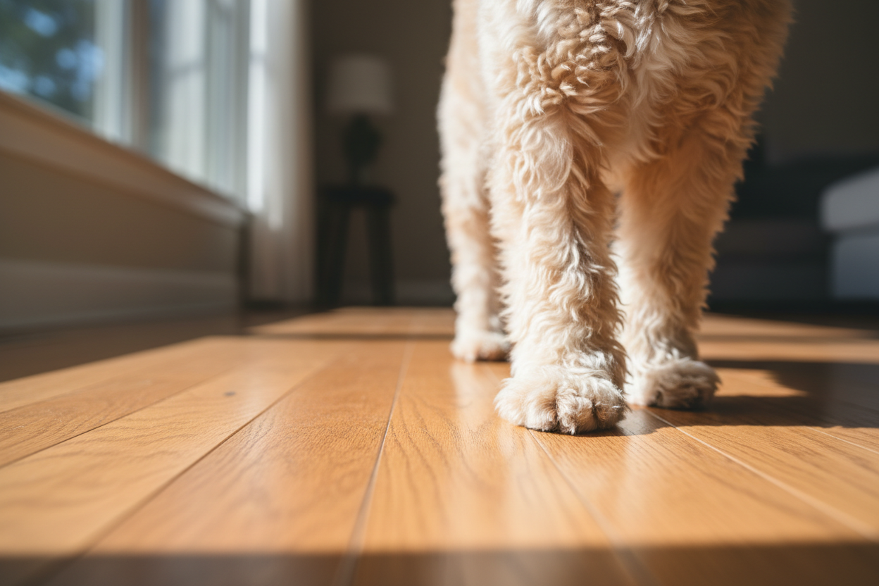 Why Indoor Dogs Have Weaker Paw Pads
