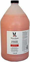 Warren London Exfoliating Butter Wash – Pomegranate & Fig Dog Shampoo, 1-Gallon Groomer Size | Cleans, Exfoliates & Deep-Conditions | Jojoba Beads Fight Dandruff & Odor | USA Made
