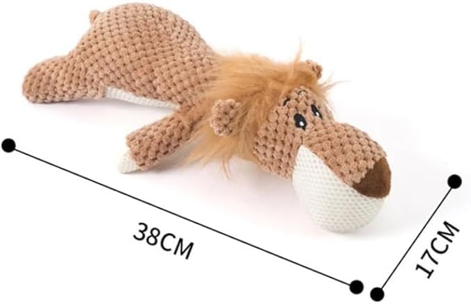 Dog Plush Toys for Aggressive Chewers, New Interactive Toys for Heavy Chewers Durable Chew Toys Dog Plush Toy (40 * 17CM, Elephant)