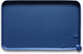 Hoki Found Large Silicone Pet Food Mat - Non Slip Dog, Cat Bowl Mat Tray - Waterproof Feeding Placemat - Indigo Ink
