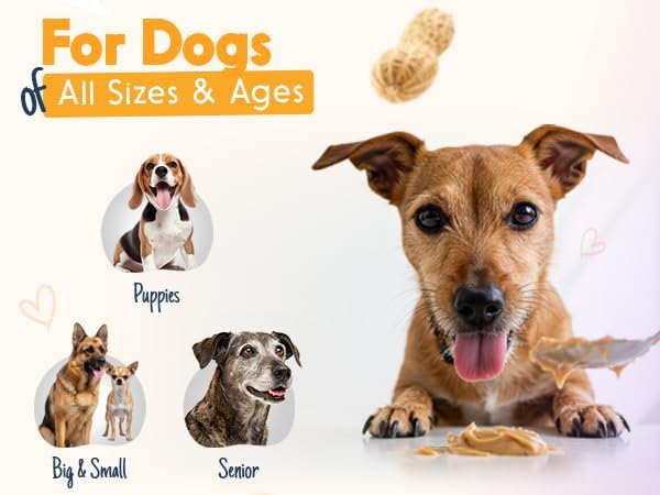 Relax Rover Buddy Budder (Stress + Anxiety), 100% Natural Dog Peanut Butter, Dog Supplment, Made in USA 17oz