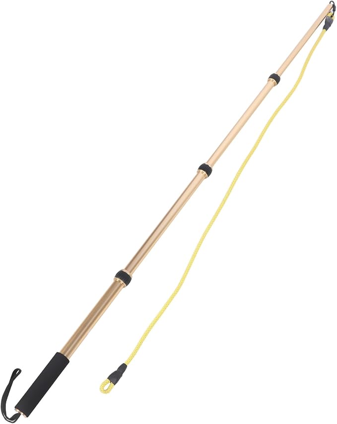 Sorandy Flirt Pole for Dogs Chase and Tug of War, Interactive Toys with Rope Lure Teaser Wand for Outdoor Training and Exercise, Teaser Stick for Small Medium Large Pets, 52 Inch