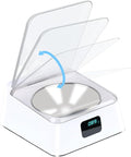 Automatic Open Dog Food Bowls Stress Pet Feeder with Clear Cover Sensing Automatic Feeding Bowls