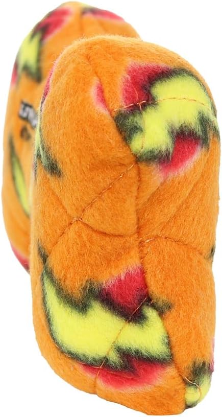 MIGHTY- NO Stuff Bone– Squeaky Plastic Core. 2-in-1 Toy. Made Durable, Strong & Tough. Interactive Play Dog Toy (Tug, Toss & Fetch). It Floats. (Orange, Medium 2 Pack)