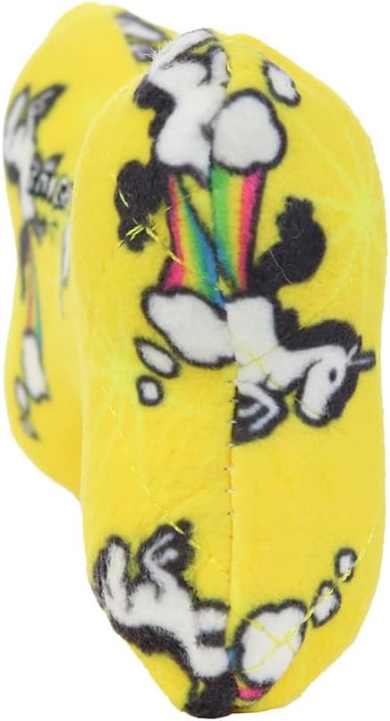 MIGHTY- NO Stuff Bone– Squeaky Plastic Core. 2-in-1 Toy. Made Durable, Strong & Tough. Interactive Play Dog Toy (Tug, Toss & Fetch). It Floats. (Unicorn, Medium 2 Pack)