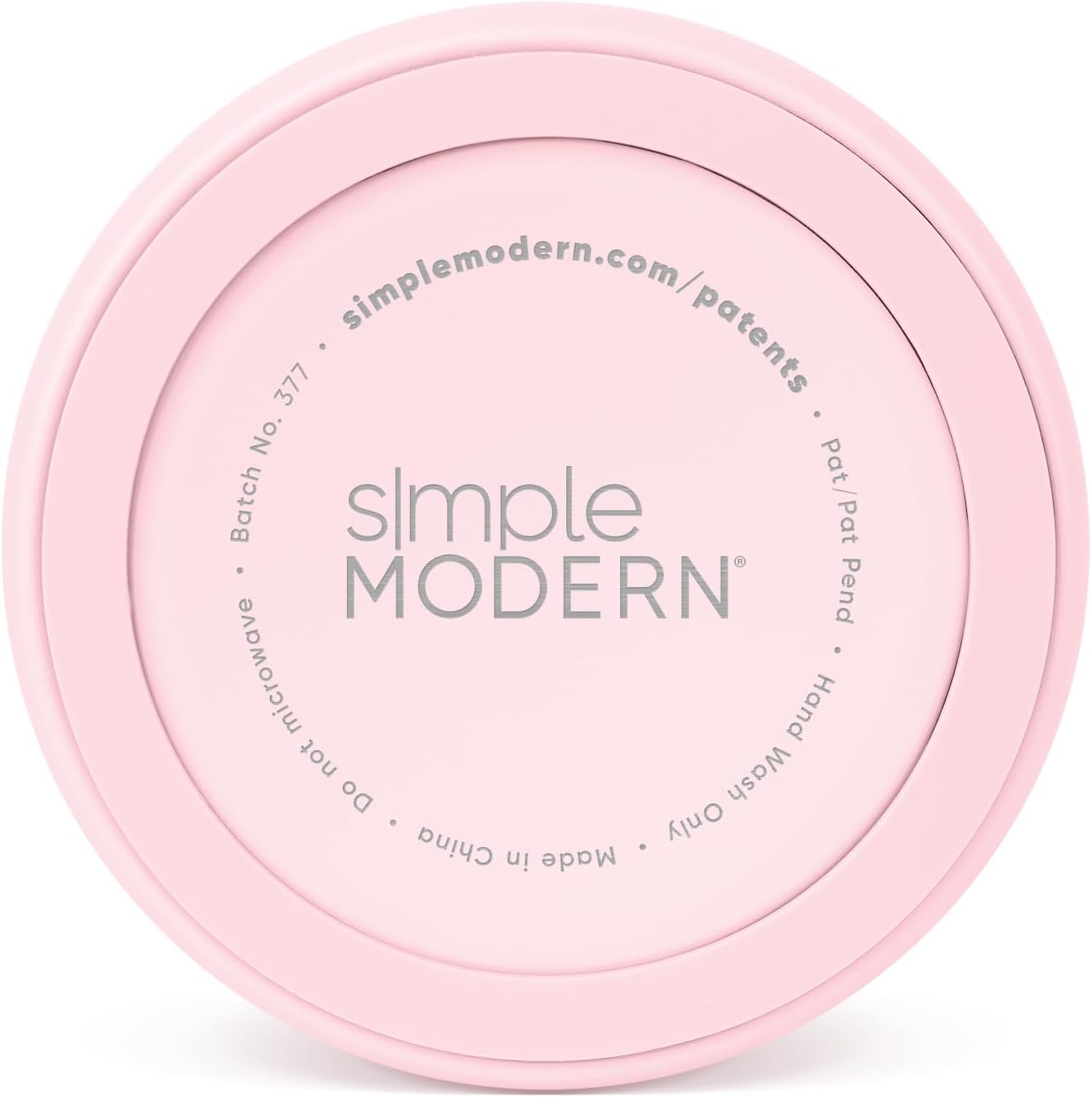 Simple Modern Stainless Steel Pet Water Bowl for Dogs & Cats | Reusable Insulated Stainless Steel Food Bowls for Dog Cat | No Tip No Slip BPA Free | Bentley Collection | Large (64oz) | Blush