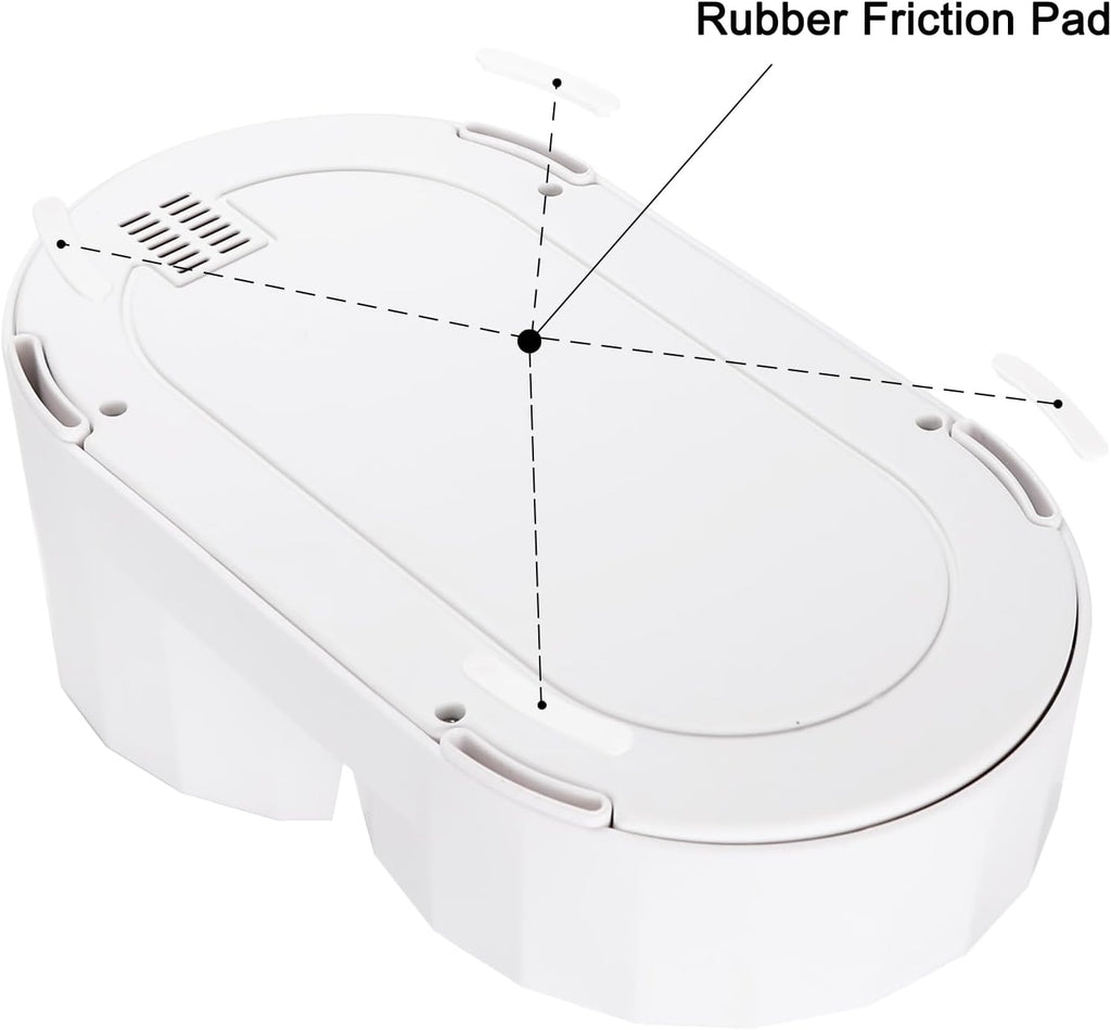 RIZZARI Pet Water Bowl Dispenser: 4L Automatic Stainless Steel Gravity Feeder - Large Capacity Ideal for Cats and Small Dogs - Indoor and Outdoor Hydration