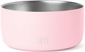 Simple Modern Stainless Steel Pet Water Bowl for Dogs & Cats | Reusable Insulated Stainless Steel Food Bowls for Dog Cat | No Tip No Slip BPA Free | Bentley Collection | Medium (32oz) | Blush