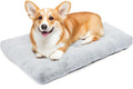 Amazon Basics Medium Dog Bed for Crate, Washable Medium Dog Mat for Pet Kennel, Anti-Slip, Cama para Perros, 36x23x3.5 Inches