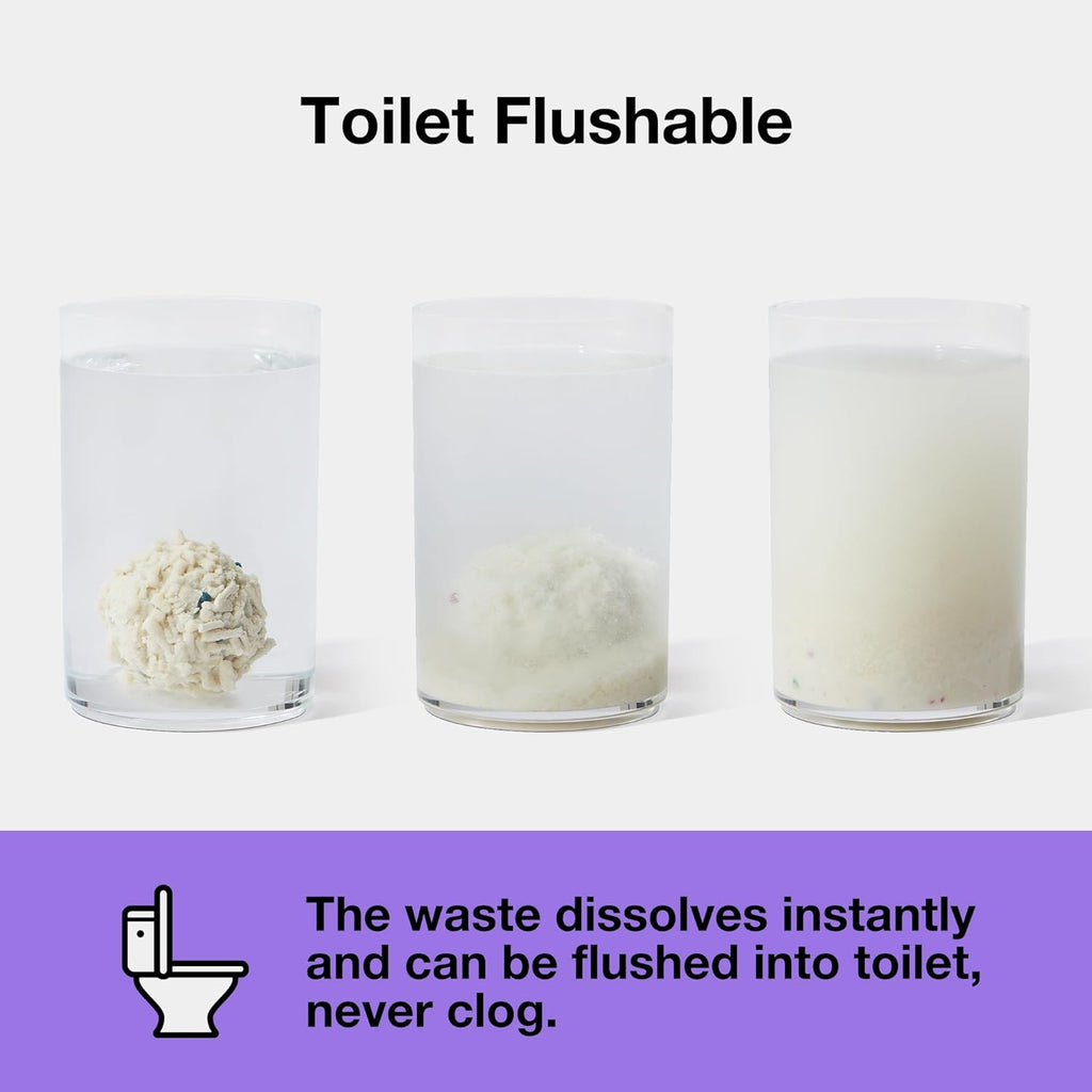 VETRESKA Tofu Cat Litter,Natural Kitty Litter Strong Clumping Flushable Cat Litter Pellets Ultra Absorbent,Odor Control,Dust-Free,Low Tracking Eco-Friendly Tofu Litter,Original(5.5lb×4bags)