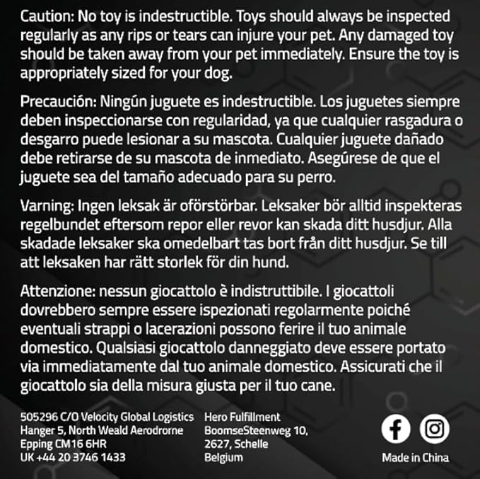 Playology Dog Toys | Dual Layer Ring Durable Chew Toy for Aggressive Chewers | Medium Beef Scented Toy - Easy to Clean and Made from Non Toxic Materials