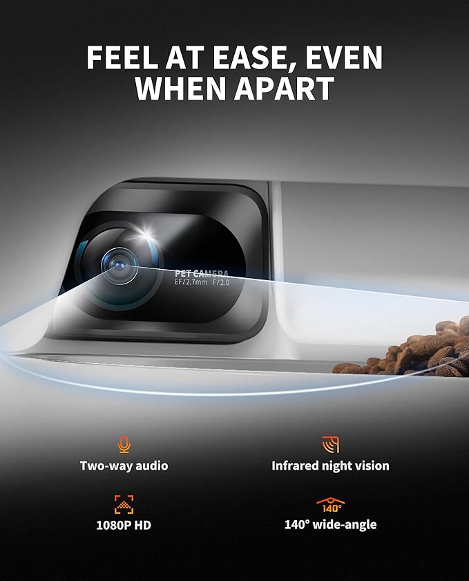 PETKIT PUROBOT Ultra Automatic Waste Packing Cat Litter Box+YUMSHARE Dual-Hopper Pet Feeder, AI-Powered Camera and 24hrs Free Livestream,App Control