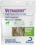 Vetradent® Veggie Dental Chews for Medium Dogs
