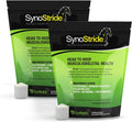 SynoStride All Natural, All-in-one, Joint and Hoof Health Supplement for Horses, Powder with Glucosamine, Chondroitin, Hyaluronic Acid, Biotin, Methionine, Trace Minerals (1080 Grams) x2