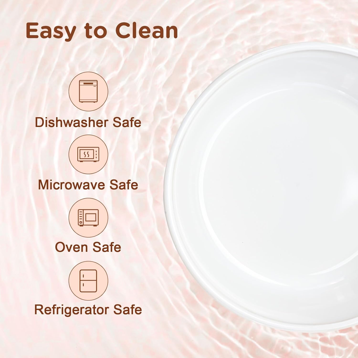 SPUNKYJUNKY Ceramic Dog Bowls Dog Bowl Set with Acacia Wood Stand Raised Dog Bowl Dog Food and Water Bowl for Small Medium Sized Dog (21cm)