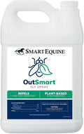 OutSmart® Fly Spray | Plant-Based Mosquito, Tick, and Fly Spray Repellent for Horses and Riders | Fresh Scent | 1 Gallon