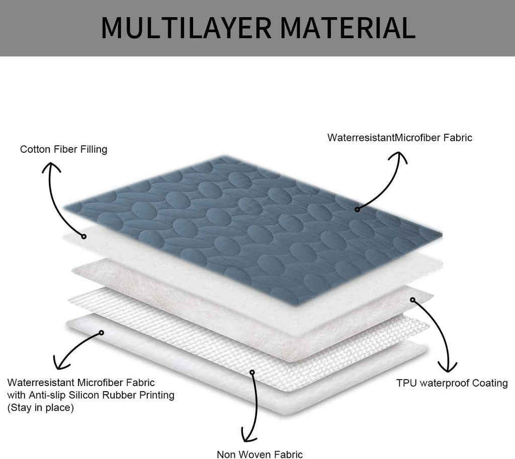 Ameritex Pet Bed Cover Dog Bed Blanket for Sofa and Furniture Waterproof New Pattern Design