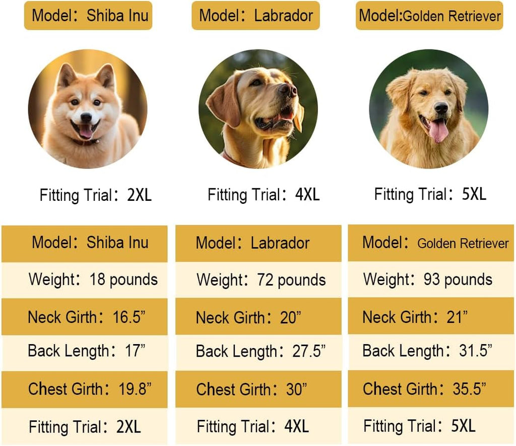 Dog Pyjamas PJS Sweater Clothes and Home Clothing Suitable for Small to Medium Breeds of Dogs, Dog Neutering Suits, Extra-Large Stretch Fabric, Four-Legged (Thickened Orange Stripes, XL)