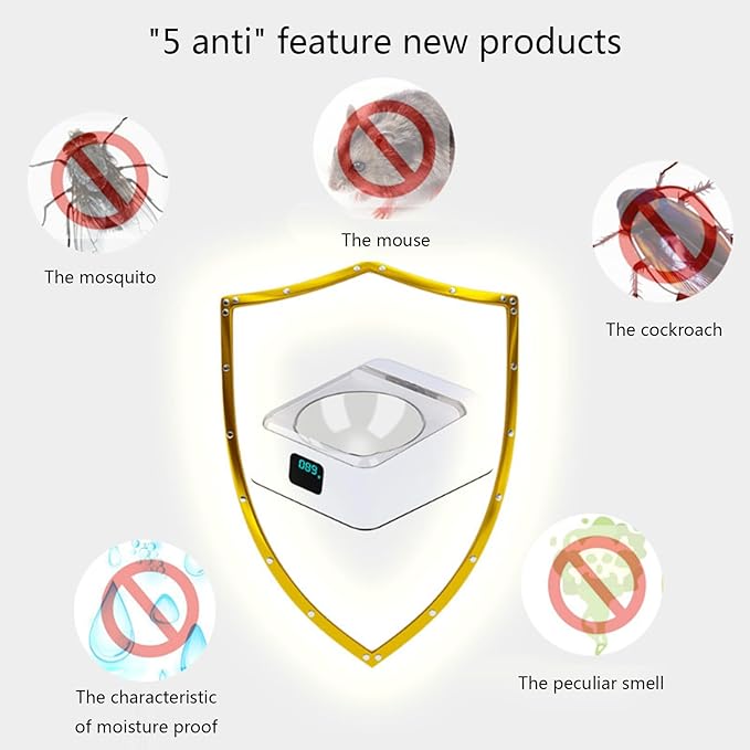 Automatic Open Dog Food Bowls Stress Pet Feeder with Clear Cover Sensing Automatic Feeding Bowls