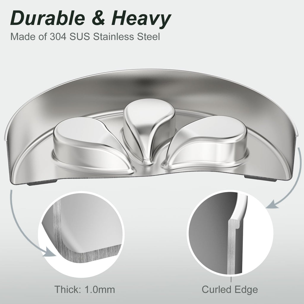 Slow Feeder Dog Bowls Large Breed 3Cups, Food Grade 304 Stainless Steel Dog Bowls with Non-Slip Base, Maze Pet Dish to Slow Down Eating, Metal Slow Feeder Dog Bowl