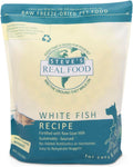 Steve's Real Food Freeze-Dried Raw Nuggets - White Fish Recipe - Raw Pet Food for Dogs and Cats - 20 oz
