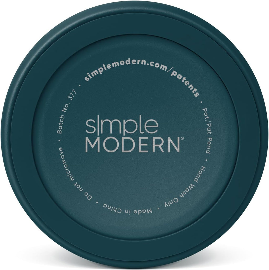 Simple Modern Stainless Steel Pet Water Bowl for Dogs & Cats | Reusable Insulated Stainless Steel Food Bowls for Dog Cat | No Tip No Slip BPA Free | Bentley Collection | Large (64oz) | Riptide