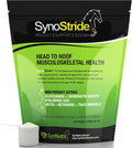 SynoStride All Natural, All-in-one, Joint and Hoof Health Supplement for Horses, Powder with Glucosamine, Chondroitin, Hyaluronic Acid, Biotin, Methionine, Trace Minerals, Made in USA (1080 Grams)