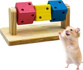 Small Animals Hamster Toy - Cage Wooden Accessories for Gerbil,Chinchilla,Rat,Guinea Pig,Mouse