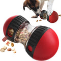 Dog Food Puzzle Toy Adjustable Treat Dispensing Food Dispenser Slow Feeder Bowls Puppy Enrichment Toy Ball Dog Interactive Chase Training Toys for Small Medium Large Dogs
