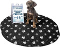 EZwhelp Pack of 2 Reusable Dog Pee Pad, Washable Slip-Resistant Waterproof Mat, 24x48 Inches