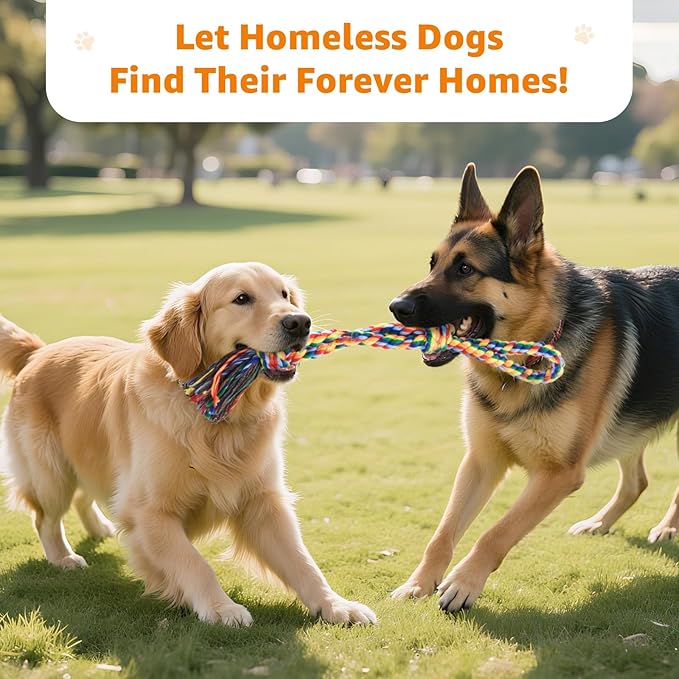 Heavy Duty Dog Rope Toys for Aggressive Chewers - 3 Packs Indestructible Cotton Dog Chew Toys for Small Medium Breed - Exercise Interactive Tug of War Dog Toy for Boredom, Teeth Clean(Miax Colors)