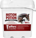Jeffers Motion Potion Pellets Joint Supplement for Horses, 10 lb- Glucosamine, MSM, Chondroitin, Hyaluronic Acid, & Vitamins. Daily Supplement for Safe, Easy to Feed, Fast Acting for Equine