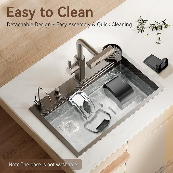 Cat Water Fountain, 122oz/3.6L Pumpless Wireless Cat Fountain, Cordless Water Fountains for Cats Indoor, Dog Pet Water Fountain Battery Operated with Stainless Steel Tray (Black, Fountain+8 Fliters)