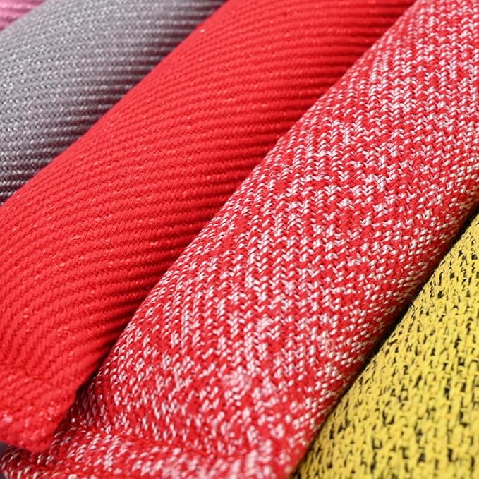 Clysoru Dog Tug Toy Double Pack Tough Jute Bite Pillow Training Equipment Puppy to Large Dogs Interactive