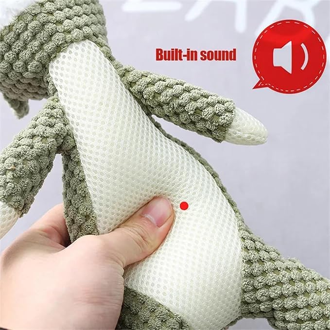 Dog Plush Toys for Aggressive Chewers, New Interactive Toys for Heavy Chewers Durable Chew Toys Dog Plush Toy (40 * 17CM, Wolf)