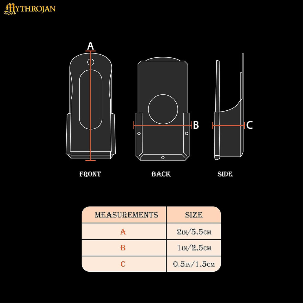 Mythrojan Brass and Steel Pet Training Clicker Puppy Dog Training Cricket Clicker U.S. Engraved WII Military Gear Metal Clicker