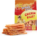 Jungle Calling Dog Treats Chicken Jerky Training Treats, Slow Roasted Snacks for Medium and Large Dogs Chewy Treats 10.6 Ounce (Chicken Fillet)