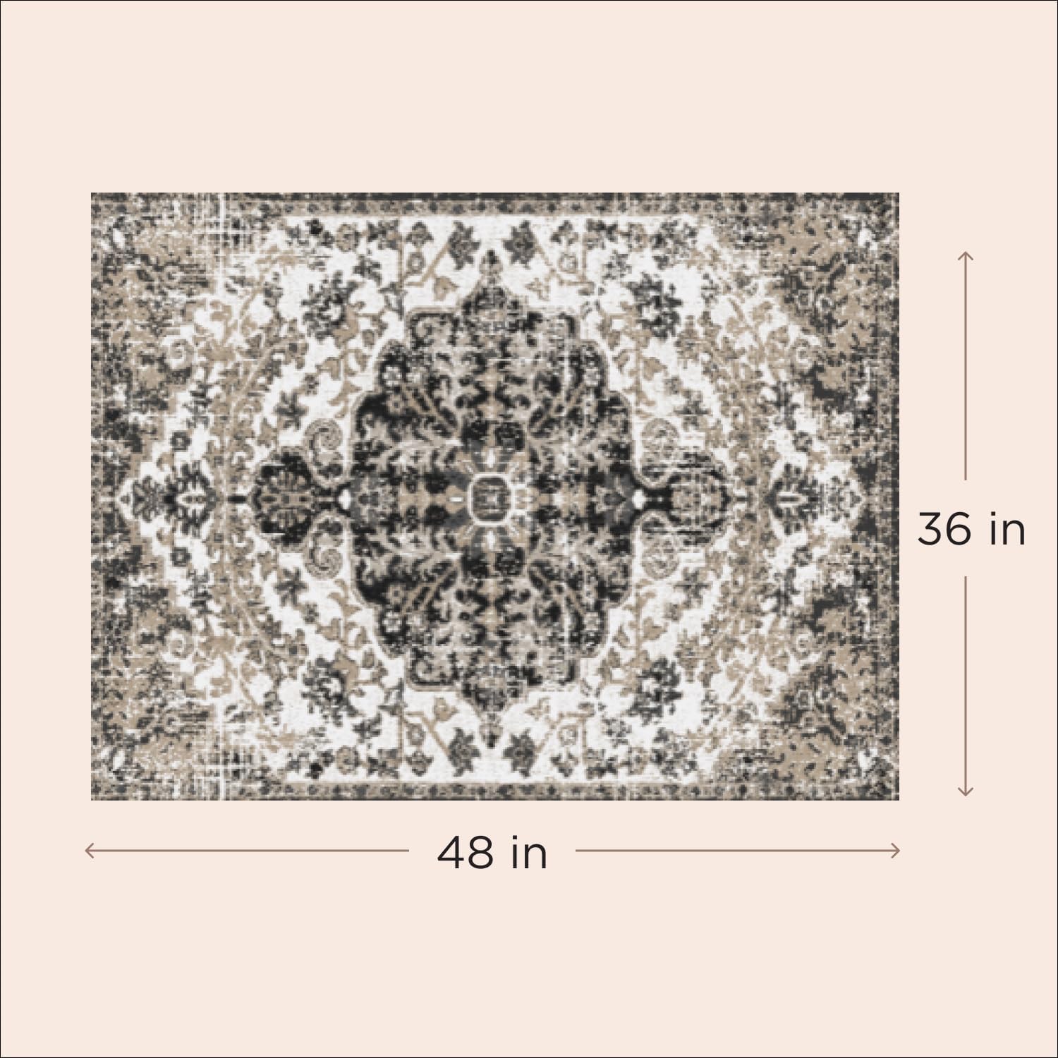 LOVEWAG Washable Dog Pee Pads, 36" x 48",Waterproof, Non-Slip, Super Absorbent, Reusable Machine-Washable, 2-Pack (Moonlit Night)