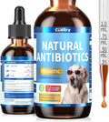 Natural Antibiotics for Dogs, Herbal Dog Antibiotics Supplement with Prebiotics for Dog Allergy Itch Relief Cough Immune Support Dog UTI Comfort for All Breeds and Ages-Chicken Flavor | 2 fl oz