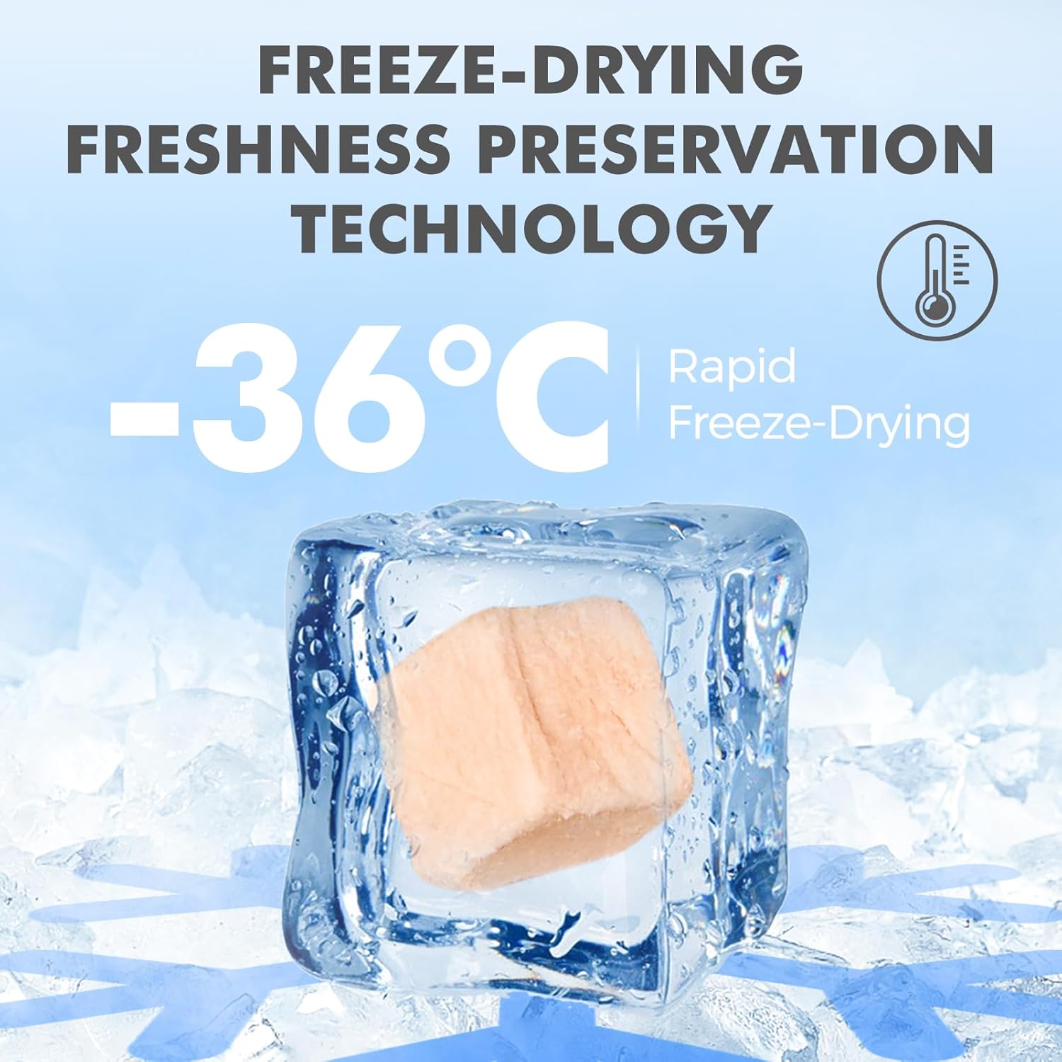 Freeze Dried Cats & Dogs Raw Treats, All Natural Single Ingredient Chicken Breast, High Protein Healthy Pet Training Treats or Food Topper, 11.3 oz