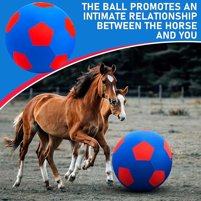 2 Pcs 30 Inch Horse Ball Covers Please Watch VCR for How to Inflation Mega Herding Play Covers for Horse Herding Ball(Classic Style)