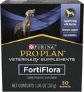 Purina Pro Plan Veterinary Supplements FortiFlora Dog Probiotic Supplement, Canine Nutritional Supplement - 30 ct. Box