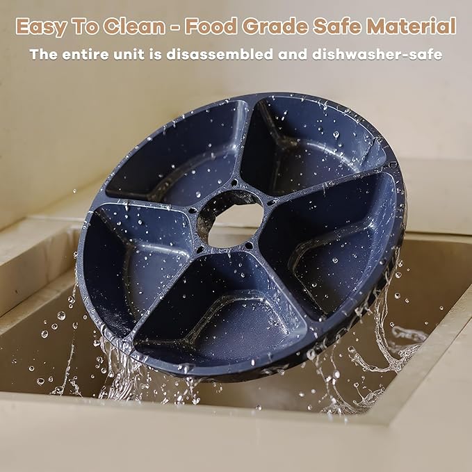 UBPET Automatic Cat Feeder Wet Food, 2025 Upgraded Refrigerated Auto Cat Feeder with Semiconductor Cooling, 4 Days Freshness 5 Meals, Pet Food Dispenser for Cats and Small Dogs, Easy to Clean