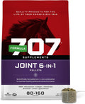 Formula 707 Joint 6in1 Equine Supplement 10 lb Bag – Support for Joint Integrity and Inflammatory Response in Horses – Green-Lipped Mussel, MSM, Glucosamine, Chondroitin & Collagen