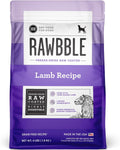 BIXBI Rawbble Dry Dog Food, Lamb, 4 lbs - USA Made with Fresh Meat - No Meat Meal & No Corn, Soy or Wheat - Freeze Dried Raw Coated Dog Food - Minimally Processed for Superior Digestibility
