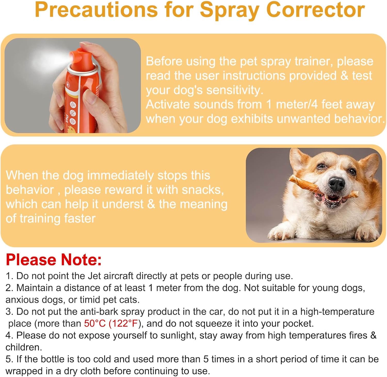 Corrector Spray Dog 80ml 1Pack Dog Corrector Spray Dog Trainer for Dog to Stops Barking, Jumping Up, Food Stealing, Dog Fights, Avoidance, Unwanted Dog Behaviour