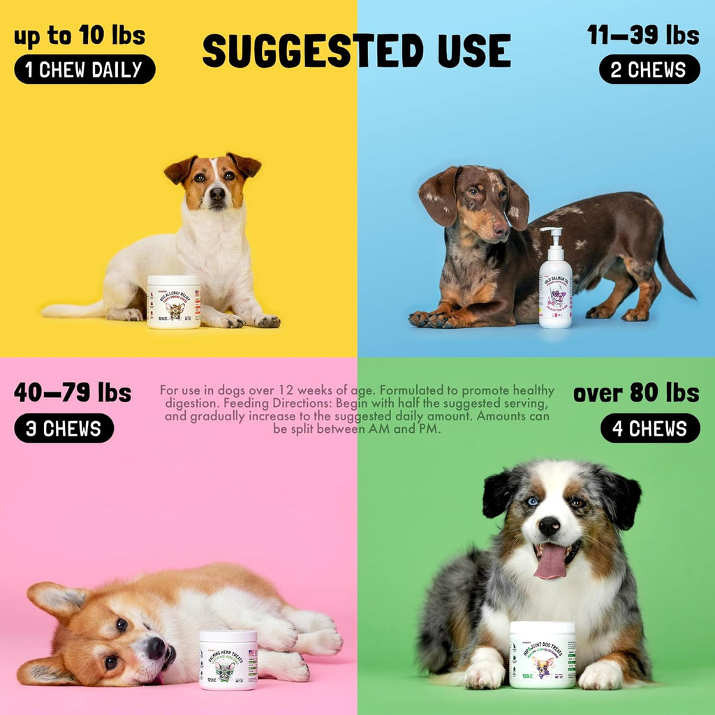 LEGITPET Anal Gland Relief Chews for Dogs Fiber & Digestive Support Supplement Soft Treats for Healthy Bowel & Gland Function Helps Reduce Scooting Promotes Dog Health & Comfort 120 pcs