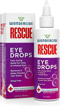 Wondercide Rescue - Eye Drops and Wash for Pets - Relief for Dogs and Cats from Allergies, Itchy Red Irritated Eyes, Discharge - with Pure Hypochlorous - 4 oz