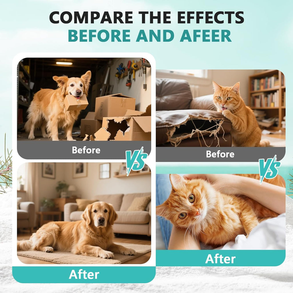 Bitter Apple Spray for Dogs 118 ML - Stop Chewing & Licking, Puppy Training Aid, No Chew Deterrent for Furniture, Shoes, Wounds - Safe Formula for Indoor & Outdoor Use