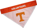 Pets First Collegiate Pet Accessories, Reversible Bandana, Tennessee Volunteers, Large/X-Large